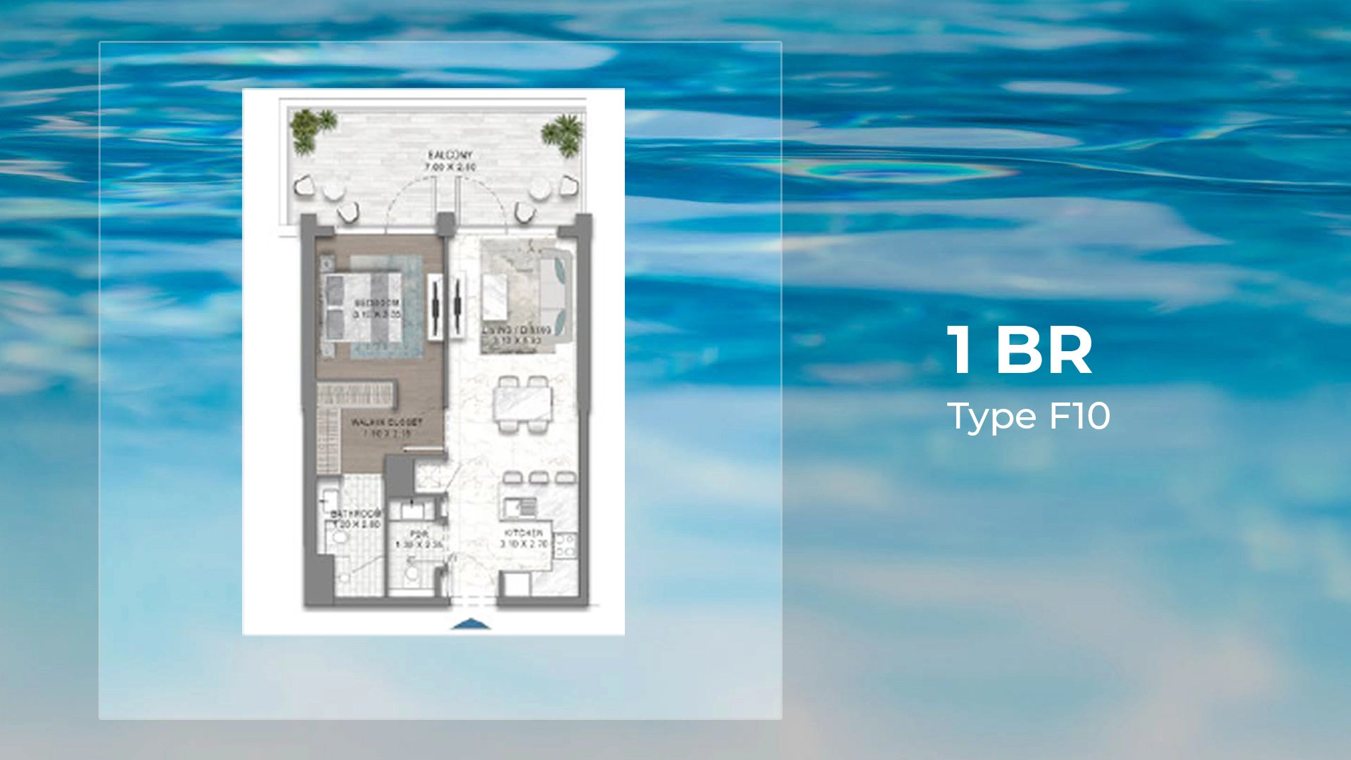 1 BR - Type A